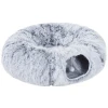 Φωλιά - Παιχνίδι Γάτας με Μπαλάκι Tunel Pet Bed 82cm Γκρι Γάτες Φωλιά - Παιχνίδι Γάτας με Μπαλάκι Tunel Pet Bed 82cm Γκρι Γάτες