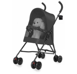 Καρότσι μεταφοράς Σκύλου ή Γάτας 97x45x55cm Μαύρο Καρότσι μεταφοράς Σκύλου ή Γάτας 97x45x55cm Μαύρο