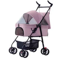 Καρότσι μεταφοράς Σκύλου ή Γάτας Portbebe 103x56x50cm Ροζ Καρότσι μεταφοράς Σκύλου ή Γάτας Portbebe 103x56x50cm Ροζ