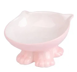 Κεραμικό Μπολ Γάτας Denik Cat Ροζ 13cm