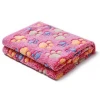 Κουβέρτα Σκύλου και Γάτας Denik Pets Paws Medium 52x76cm Ροζ
