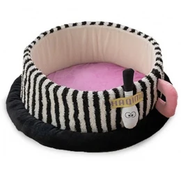 Κρεβατάκι - Φωλιά Σκύλου και Γάτας Denik Pets Ριγέ Κούπα 45x45x18cm Ασπρόμαυρο Κρεβατάκι - Φωλιά Σκύλου και Γάτας Denik Pets Ριγέ Κούπα 45x45x18cm Ασπρόμαυρο