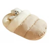 Κρεβατάκι - Φωλιά Σκύλου και Γάτας Denik Pets Slipper 80x60cm Καφέ Κρεβατάκι - Φωλιά Σκύλου και Γάτας Denik Pets Slipper 80x60cm Καφέ