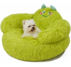 Κρεβατάκι - Καναπές Σκύλου και Γάτας Denik Pets Monster 50x50cm Πράσινο