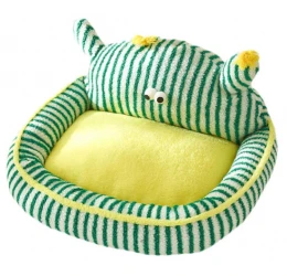 Κρεβατάκι - Καναπές Σκύλου και Γάτας Denik Pets Ριγέ Monster 60x50cm Πράσινο/Κίτρινο Κρεβατάκι - Καναπές Σκύλου και Γάτας Denik Pets Ριγέ Monster 60x50cm Πράσινο/Κίτρινο