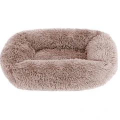 Κρεβατάκι Σκύλου και Γάτας Denik Fluffy Ανοιχτό Καφέ 65x55cm Κρεβατάκι Σκύλου και Γάτας Denik Fluffy Ανοιχτό Καφέ 65x55cm