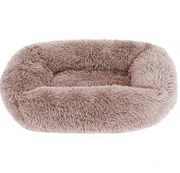 Κρεβατάκι Σκύλου και Γάτας Denik Fluffy Ανοιχτό Καφέ 65x55cm Κρεβατάκι Σκύλου και Γάτας Denik Fluffy Ανοιχτό Καφέ 65x55cm