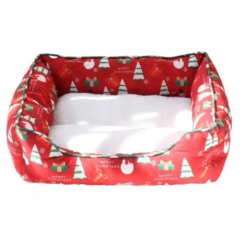 Κρεβατάκι Σκύλου και Γάτας Denik Pets XMAS 64x53x18cm Κόκκινο Σκύλοι Κρεβατάκι Σκύλου και Γάτας Denik Pets XMAS 64x53x18cm Κόκκινο Σκύλοι