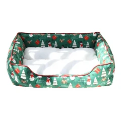 Κρεβατάκι Σκύλου και Γάτας Denik Pets XMAS 86x61x20cm Πράσινο Κρεβατάκι Σκύλου και Γάτας Denik Pets XMAS 86x61x20cm Πράσινο