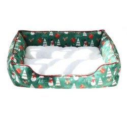 Κρεβατάκι Σκύλου και Γάτας Denik Pets XMAS 64x53x18cm Πράσινο Κρεβατάκι Σκύλου και Γάτας Denik Pets XMAS 64x53x18cm Πράσινο