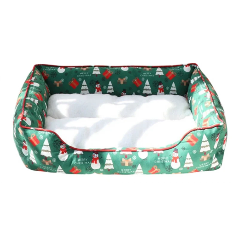 Κρεβατάκι Σκύλου και Γάτας Denik Pets XMAS 86x61x20cm Πράσινο Σκύλοι Κρεβατάκι Σκύλου και Γάτας Denik Pets XMAS 86x61x20cm Πράσινο Σκύλοι