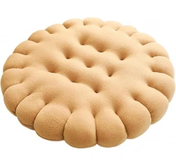 Μαξιλάρι Σκύλου και Γάτας Denik Μπισκότο Ανοιχτό Καφέ Στρόγγυλο 50cm