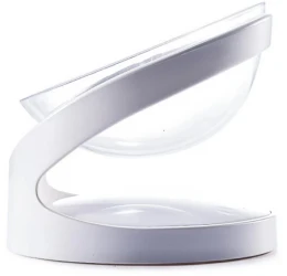 Μπολ Φαγητού & Νερού για Σκύλους και Γάτες Denik Πλαστικό Λευκό 14,2x14,2x12,9cm Μπολ Φαγητού & Νερού για Σκύλους και Γάτες Denik Πλαστικό Λευκό 14,2x14,2x12,9cm