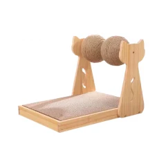 Ονυχοδρόμιο Γάτας Denik 2 Μπάλες 30x42x31cm