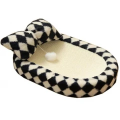 Ονυχοδρόμιο - Κρεβατάκι Γάτας Denik 40x61x9cm Μαύρο