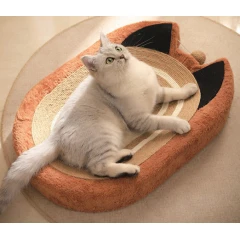 Ονυχοδρόμιο - Κρεβατάκι Γάτας Denik Οβάλ 61x40cm Πορτοκαλί