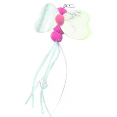 Παιχνίδι Γάτας Denik Pets Ανταλλακτικό για Στικ Πεταλούδα Ροζ Παιχνίδι Γάτας Denik Pets Ανταλλακτικό για Στικ Πεταλούδα Ροζ