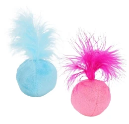 Παιχνίδι Γάτας Denik Pets Λούτρινη Μπάλα με Φτερό 13cm Παιχνίδι Γάτας Denik Pets Λούτρινη Μπάλα με Φτερό 13cm