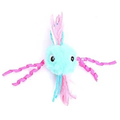 Παιχνίδι Γάτας Denik Pets Ψαράκι με Πολύχρωμα Μαλλιά