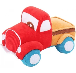 Παιχνίδι Σκύλου Με Ήχο Denik Pets Λούτρινο Αμαξάκι 24cm