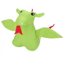 Παιχνίδι Σκύλου Με Ήχο Denik Pets Λούτρινος Δράκος 20cm