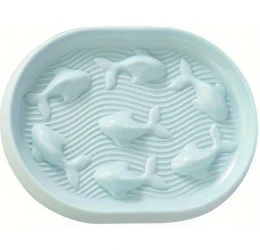 Πιάτο Καλής Πέψης Σκύλου & Γάτας Denik Fish 18,5cm Τιρκουάζ Πιάτο Καλής Πέψης Σκύλου & Γάτας Denik Fish 18,5cm Τιρκουάζ