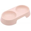 Πλαστικό Διπλό Μπολ Φαγητού και Νερού 23x12x3,8cm Ροζ Σκύλοι Πλαστικό Διπλό Μπολ Φαγητού και Νερού 23x12x3,8cm Ροζ Σκύλοι