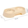 Πλαστικό Διπλό Μπολ Φαγητού και Νερού 23x12x3,8cm Μωβ Σκύλοι Πλαστικό Διπλό Μπολ Φαγητού και Νερού 23x12x3,8cm Μωβ Σκύλοι