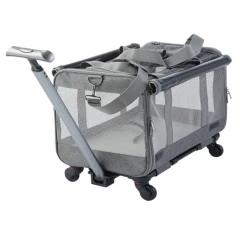 Trolley Μεταφοράς Denik 47x30x35cm Γκρι