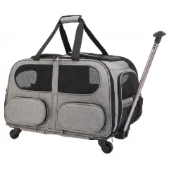 Trolley Μεταφοράς Denik 60x35x40cm Γκρι