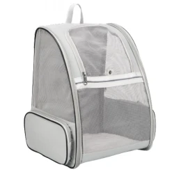 Τσάντα Μεταφοράς Σκύλου και Γάτας Denik Backpack 38x32x42cm Γκρι