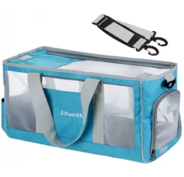 Τσάντα Μεταφοράς Σκύλου και Γάτας Denik Elfwalk 45x19x30cm Μπλε