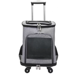 Τσάντα Μεταφοράς Τροχήλατη Denik 35x28x45cm Grey Τσάντα Μεταφοράς Τροχήλατη Denik 35x28x45cm Grey