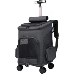 Τσάντα Μεταφοράς Trolley Denik 49x33x26cm Γκρι Σκούρο Τσάντα Μεταφοράς Trolley Denik 49x33x26cm Γκρι Σκούρο
