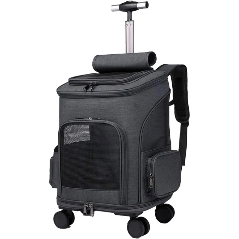 Τσάντα Μεταφοράς Trolley Denik 49x33x26cm Γκρι Σκούρο Σκύλοι Τσάντα Μεταφοράς Trolley Denik 49x33x26cm Γκρι Σκούρο Σκύλοι