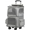 Τσάντα Μεταφοράς Trolley Διπλό Denik 61x36x26cm Γκρι Ανοιχτό Σκύλοι Τσάντα Μεταφοράς Trolley Διπλό Denik 61x36x26cm Γκρι Ανοιχτό Σκύλοι