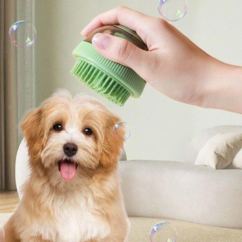 Βούρτσα Καθαρισμού για σκύλους και γάτες Denik Refillable Τιρκουάζ Σκύλοι