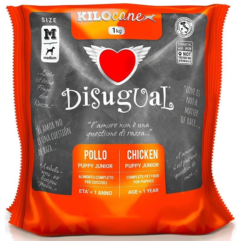 Disugual Dog Puppy Medium Chicken 1kg ΣΚΥΛΟΙ