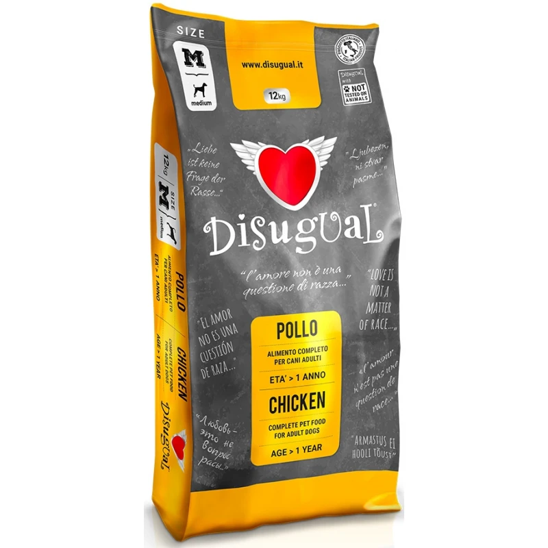 Disugual Dog Adult Medium Chicken 12kg ΣΚΥΛΟΙ