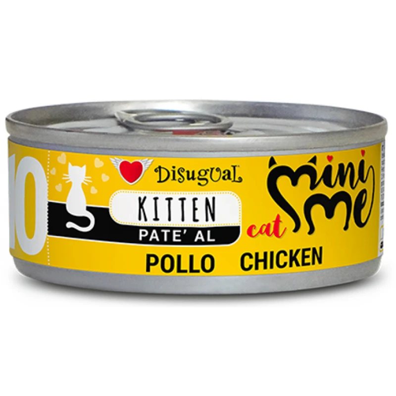 Υγρή Τροφή Γάτας Disugual Mini Me Cat - Kitten 10 Pate Με Κοτόπουλο 85gr ΓΑΤΕΣ