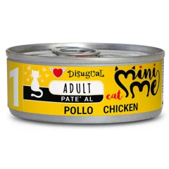 Υγρή Τροφή Γάτας Disugual Mini Me Cat  Adult -1 Pate Με Κοτόπουλο (Chicken) 85gr