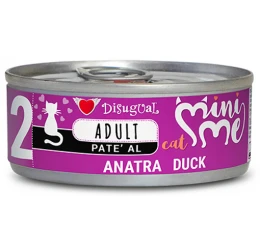 Υγρή Τροφή Γάτας Disugual Mini Me Cat - Adult 2 Pate Με Πάπια (Duck) 85gr Υγρή Τροφή Γάτας Disugual Mini Me Cat - Adult 2 Pate Με Πάπια (Duck) 85gr