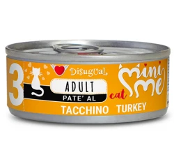 Υγρή Τροφή Γάτας Disugual Mini Me Cat - Adult 3 Pate Με Γαλοπούλα (Turkey) 85gr Υγρή Τροφή Γάτας Disugual Mini Me Cat - Adult 3 Pate Με Γαλοπούλα (Turkey) 85gr