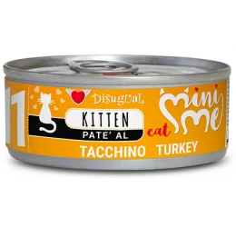 Υγρή Τροφή Γάτας Disugual Mini Me Cat - Kitten 11 Pate Με Γαλοπούλα (Turkey) 85gr Υγρή Τροφή Γάτας Disugual Mini Me Cat - Kitten 11 Pate Με Γαλοπούλα (Turkey) 85gr