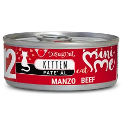 Υγρή Τροφή Γάτας Disugual Mini Me Cat - Kitten 12 Pate Με Βοδινό (Beef) 85gr Υγρή Τροφή Γάτας Disugual Mini Me Cat - Kitten 12 Pate Με Βοδινό (Beef) 85gr