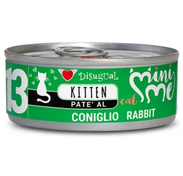 Υγρή Τροφή Γάτας Disugual Mini Me Cat - Kitten 13 Pate Με Κουνέλι (Rabbit) 85gr Υγρή Τροφή Γάτας Disugual Mini Me Cat - Kitten 13 Pate Με Κουνέλι (Rabbit) 85gr