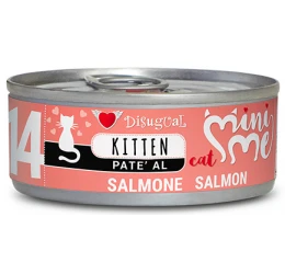 Υγρή Τροφή Γάτας Disugual Mini Me Cat - Kitten 14 Pate Με Σολομό (Salmon) 85gr Υγρή Τροφή Γάτας Disugual Mini Me Cat - Kitten 14 Pate Με Σολομό (Salmon) 85gr