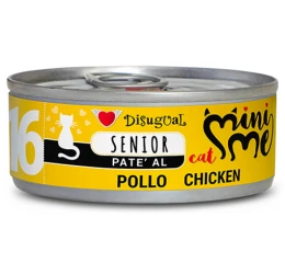 Υγρή Τροφή Γάτας Disugual Mini Me Cat - Senior 16 Pate Με Κοτόπουλο (Chicken) 85gr Υγρή Τροφή Γάτας Disugual Mini Me Cat - Senior 16 Pate Με Κοτόπουλο (Chicken) 85gr