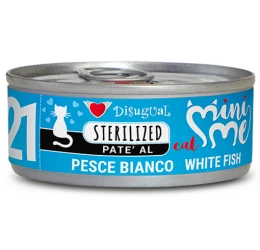 Υγρή Τροφή Γάτας Disugual Mini Me Cat - Sterilized 21 White Fish Pate Με Λευκά Ψάρια 85gr Υγρή Τροφή Γάτας Disugual Mini Me Cat - Sterilized 21 White Fish Pate Με Λευκά Ψάρια 85gr