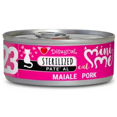 Υγρή Τροφή Γάτας Disugual Mini Me Cat - Sterilized 23 Pork Pate Με Χοιρινό 85gr Υγρή Τροφή Γάτας Disugual Mini Me Cat - Sterilized 23 Pork Pate Με Χοιρινό 85gr